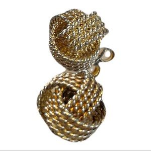 Twist Knot Stud Earrings